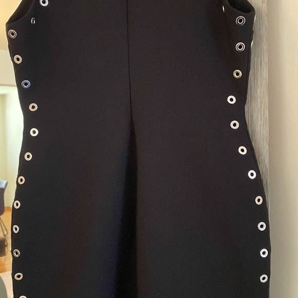 Cinq A Sept, 4, Ava mini dress, grommet lined, high neck, perfect & NWOT!! - Picture 8 of 12